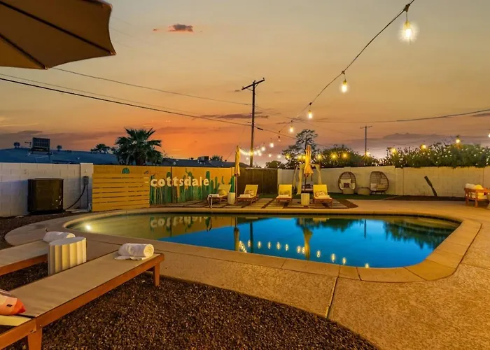 Old Town Heated Pool Fire Pit